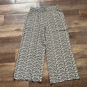 Wide Leg Cropped Palooza Pants by Industry Small NWT